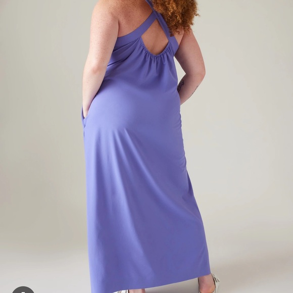 3/$150 NWT Athleta Arrival Dress Purple XS - Picture 3 of 6